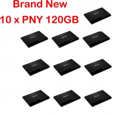 10 x PNY 120GB CS900 SSD 2.5